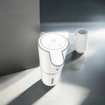 Automatic Touchless Soap Dispenser Wall Mount 4 Level Adjustable Pump Hand Soap for Bathroom Kitchen Sanitary - Merit Sell