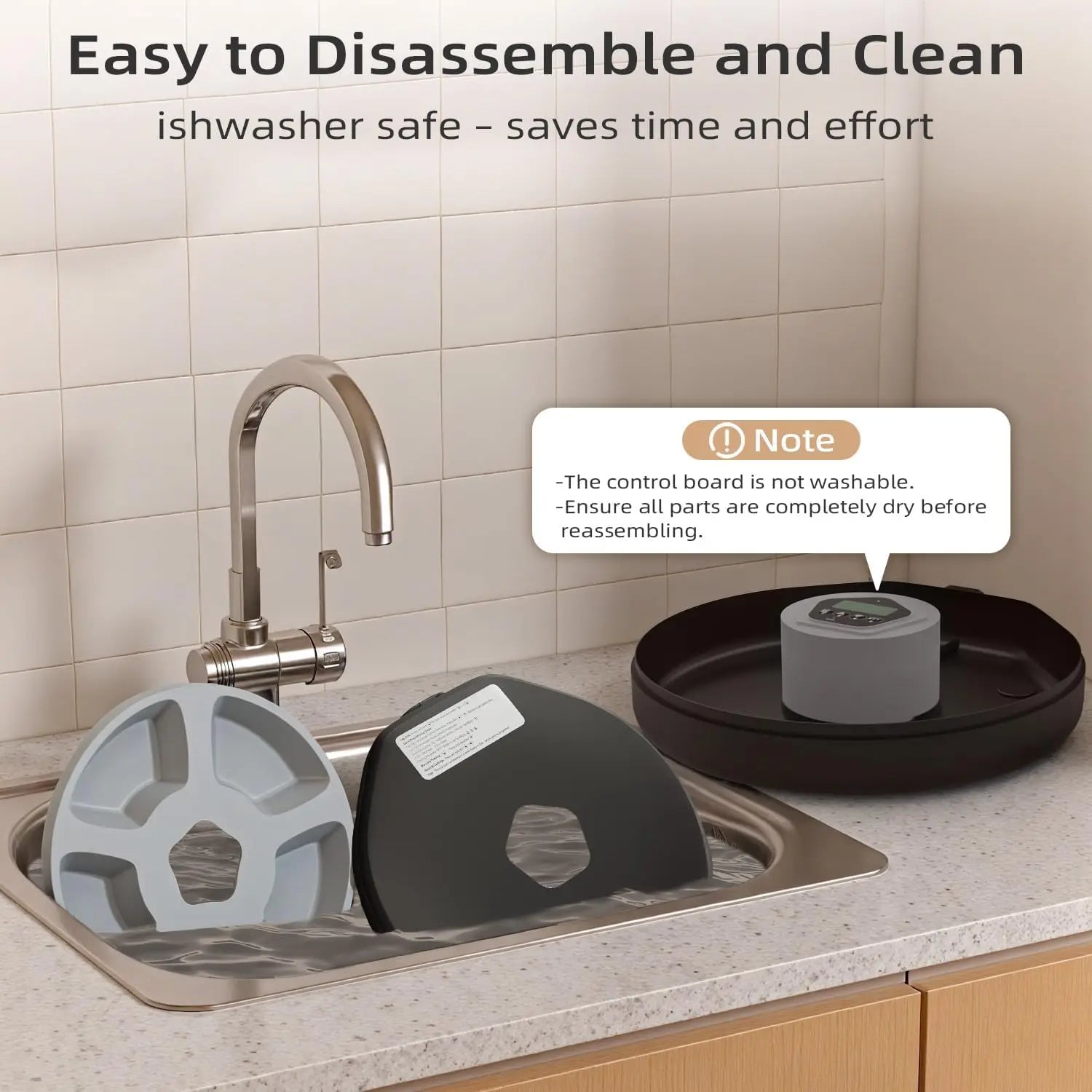 Automatic Wet/Dry Food Pet Feeder 5-Meal Timer Dispenser Programmable Smart Feeder for Cat/Dog Small Pet Supplies - Merit Sell