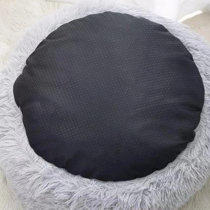 Autumn And Winter Soft Plush Pet Bed And Pet Bed Winter Warm And Cold Plush Comforter Nest Shell Cat Nest Semi-enclosed Cat Nest - Merit Sell