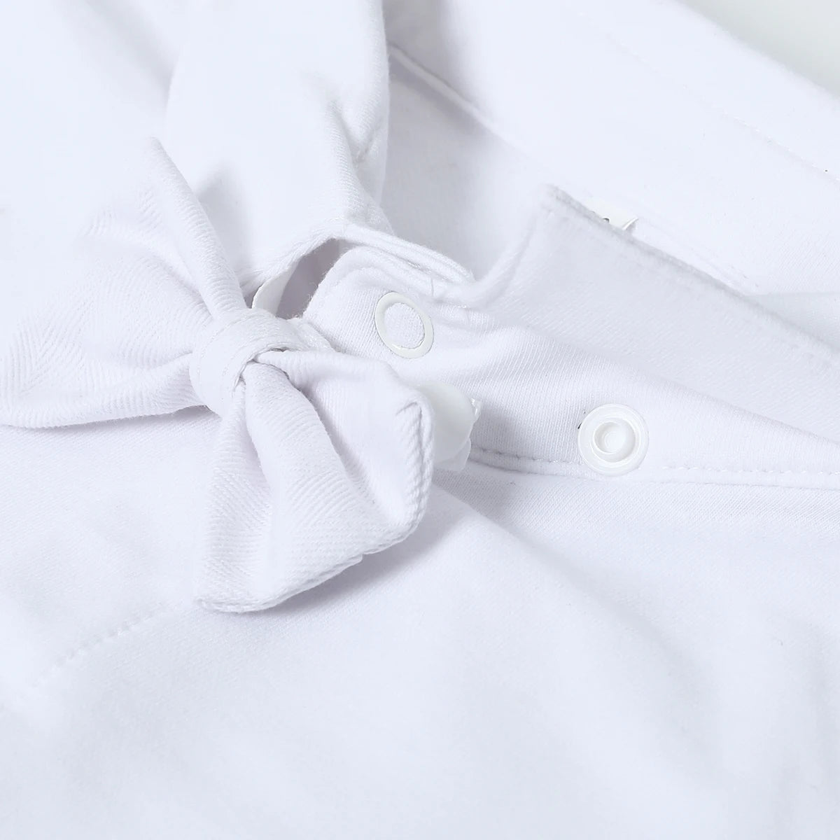 Baby Boy Baptism Suit Christening Outfit Easter Church Set Infant White Clothes Newborn Birthday Party Gift Formal Romper 3PCS - Merit Sell