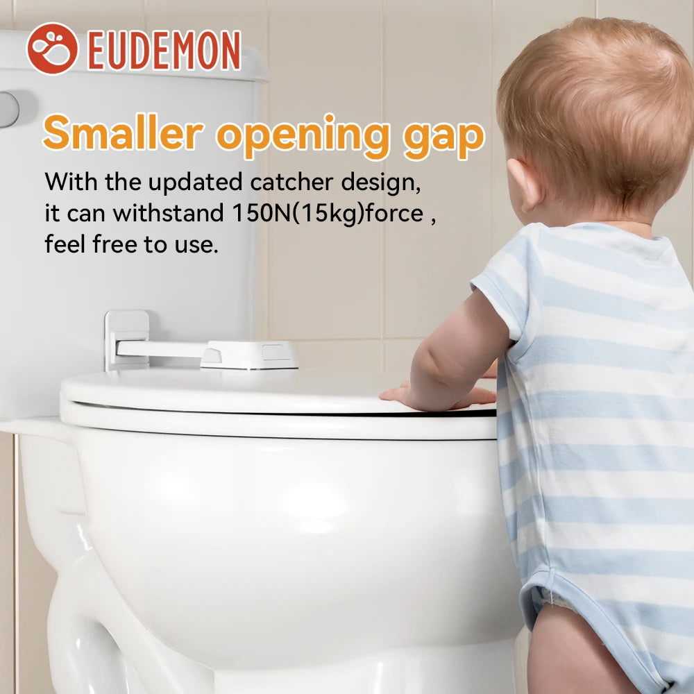 Baby safety toilet lock prevent baby from opening the toilet - Merit Sell