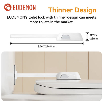 Baby safety toilet lock prevent baby from opening the toilet - Merit Sell