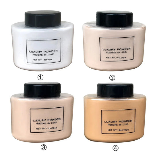 Banana Luxury Powder for Women Face Foundation Banana Powder Bottles Loose Powder Authentic Oil-Control Beauty Make Up Art Tools - Merit Sell