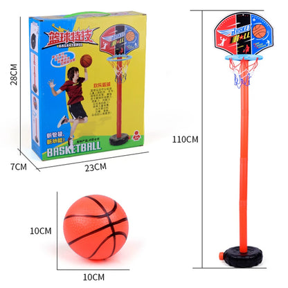 Basketball Stands Toys Set Height Adjustable Kids Indoor Basketball Goal Hoop - Merit Sell
