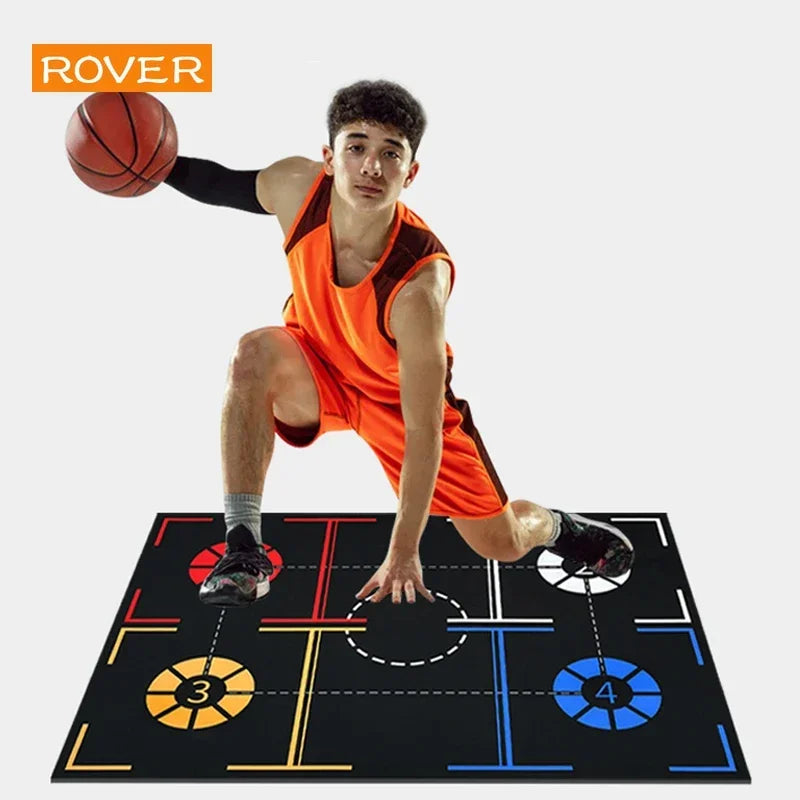 Basketball Train Mat Non Slip Soundproof Material Children adolescents Indoor Ball Control Training dribbling drill thickening - Merit Sell