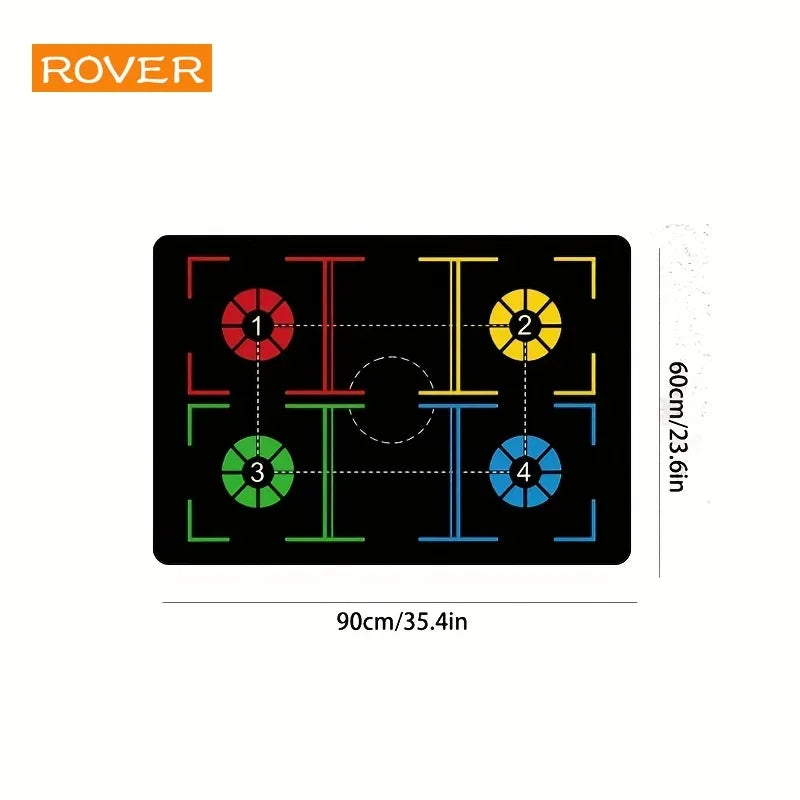 Basketball Train Mat Non Slip Soundproof Material Children adolescents Indoor Ball Control Training dribbling drill thickening - Merit Sell