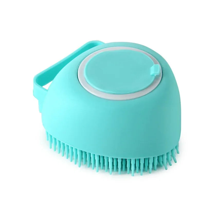Bathroom Puppy Big Dog Cat Bath Massage Gloves Brush Soft Safety Silicone Pet Accessories for Dogs Cats Tools Mascotas Products - Merit Sell