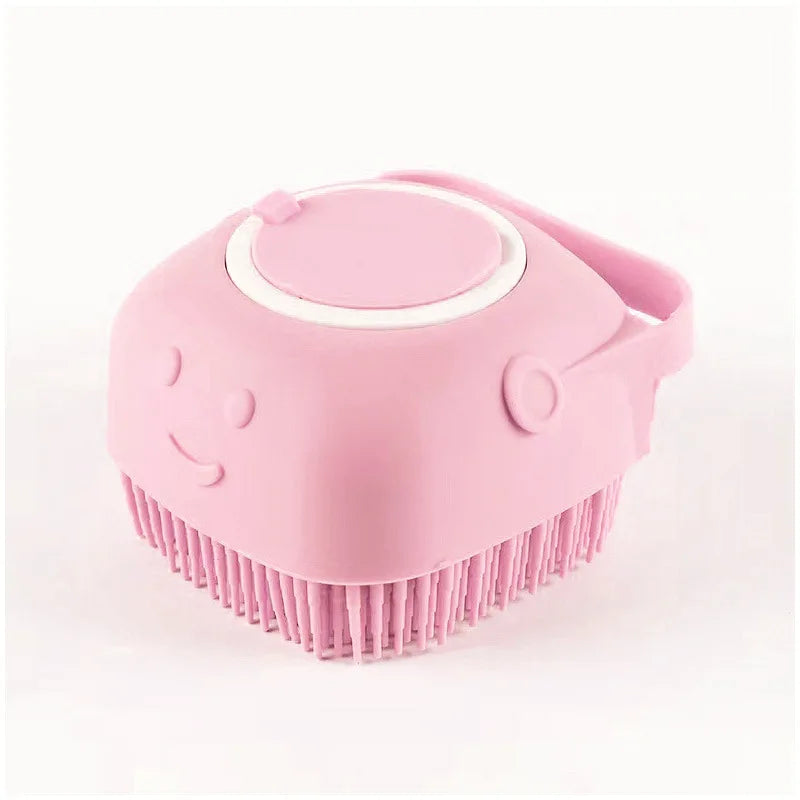 Bathroom Puppy Big Dog Cat Bath Massage Gloves Brush Soft Safety Silicone Pet Accessories for Dogs Cats Tools Mascotas Products - Merit Sell