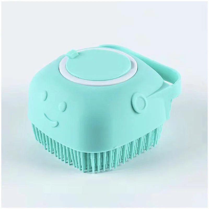 Bathroom Puppy Big Dog Cat Bath Massage Gloves Brush Soft Safety Silicone Pet Accessories for Dogs Cats Tools Mascotas Products - Merit Sell