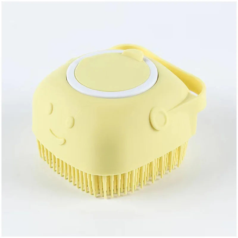 Bathroom Puppy Big Dog Cat Bath Massage Gloves Brush Soft Safety Silicone Pet Accessories for Dogs Cats Tools Mascotas Products - Merit Sell