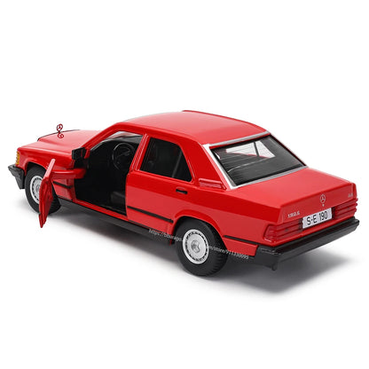 Bburago 1:24 1987 Mercedes Benz 190E alloy racing car Alloy Luxury Vehicle Diecast Cars Model Toy Collection Gift - Merit Sell