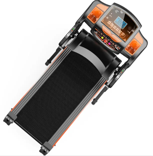 Best-Selling Home Fitness Professional Heavy Duty Mini Treadmill Electric Motor Folding Foldable With LED Display Users 150kg - Merit Sell