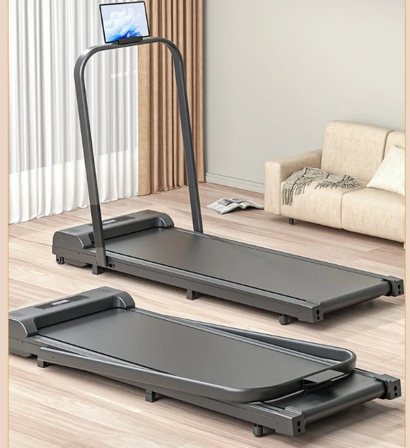 Best-Selling Home Fitness Professional Heavy Duty Mini Treadmill Electric Motor Folding Foldable With LED Display Users 150kg - Merit Sell