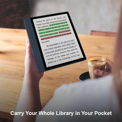 Bigme 7'' electronic book B7, color e-ink ebook reader, 300PPI, 8GB+128GB, Android14 open system, ereader tablet with 4G calling - Merit Sell