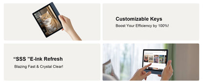 Bigme 7'' electronic book B7, color e-ink ebook reader, 300PPI, 8GB+128GB, Android14 open system, ereader tablet with 4G calling - Merit Sell