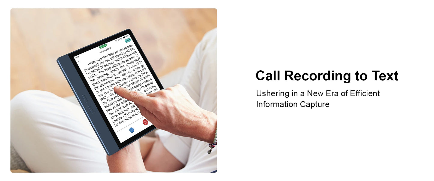 Bigme 7'' electronic book B7, color e-ink ebook reader, 300PPI, 8GB+128GB, Android14 open system, ereader tablet with 4G calling - Merit Sell