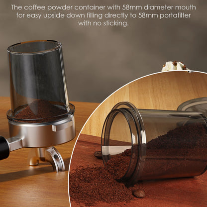BioloMix Electric Conical Burr Coffee Grinder with Removable Holder,with 48 Grind Settings Adjustable,for Espresso Coffee - Merit Sell