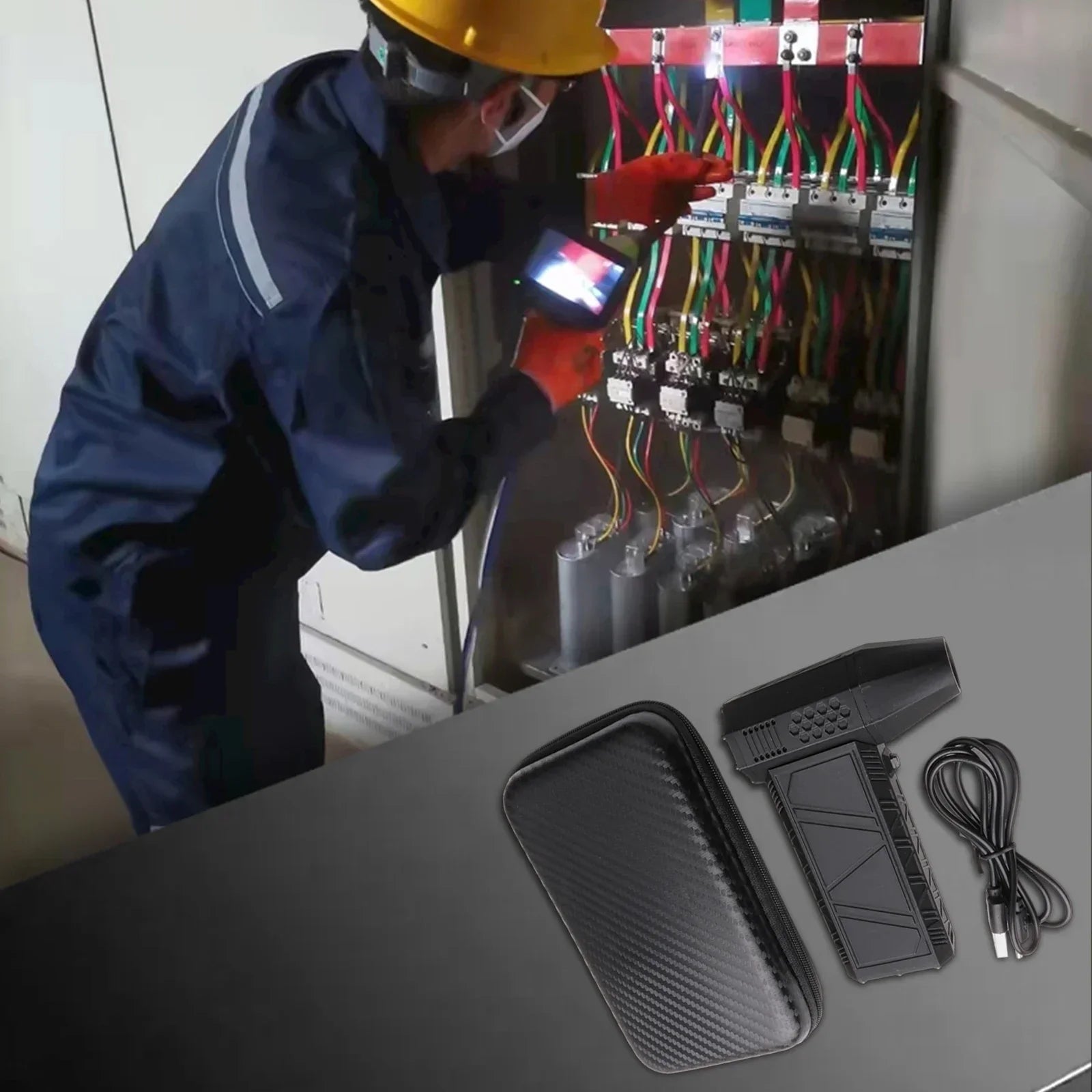 Black Industrial Blower Fan 130,000rpm Motor 180W Power 4000mAh Battery Alloy Shell Lightweight Design Powerful Wind Speed - Merit Sell