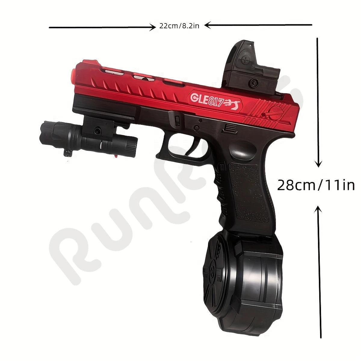 Blaster Gun,Electric Ball Blaster Pistol, High Orbeez Gun Performance Cool Toy Gun, Rechargeable Splatter Ball Toys for Outdoor - Merit Sell