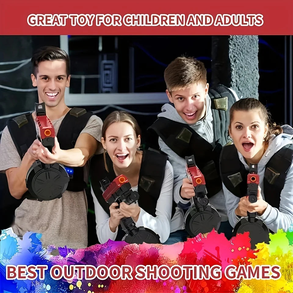 Blaster Gun,Electric Ball Blaster Pistol, High Orbeez Gun Performance Cool Toy Gun, Rechargeable Splatter Ball Toys for Outdoor - Merit Sell