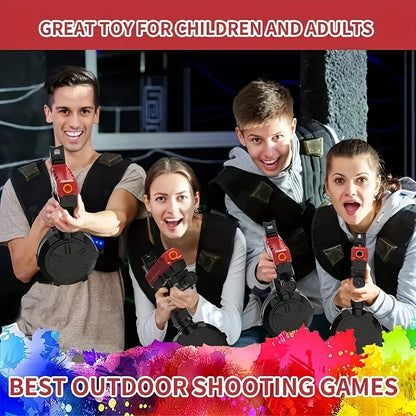 Blaster Gun,Electric Ball Blaster Pistol, High Orbeez Gun Performance Cool Toy Gun, Rechargeable Splatter Ball Toys for Outdoor - Merit Sell