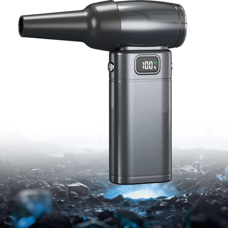 Booster JetFan Power Air Blower Portable Cordless Computer Keyboard Cleaner Brushless Strong Turbo Fan Air Duster - Merit Sell