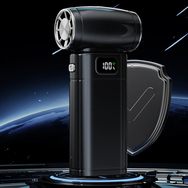 Booster JetFan Power Air Blower Portable Cordless Computer Keyboard Cleaner Brushless Strong Turbo Fan Air Duster - Merit Sell