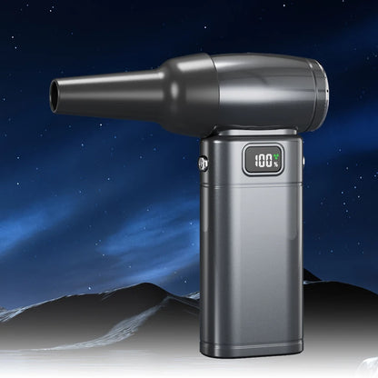 Booster JetFan Power Air Blower Portable Cordless Computer Keyboard Cleaner Brushless Strong Turbo Fan Air Duster - Merit Sell