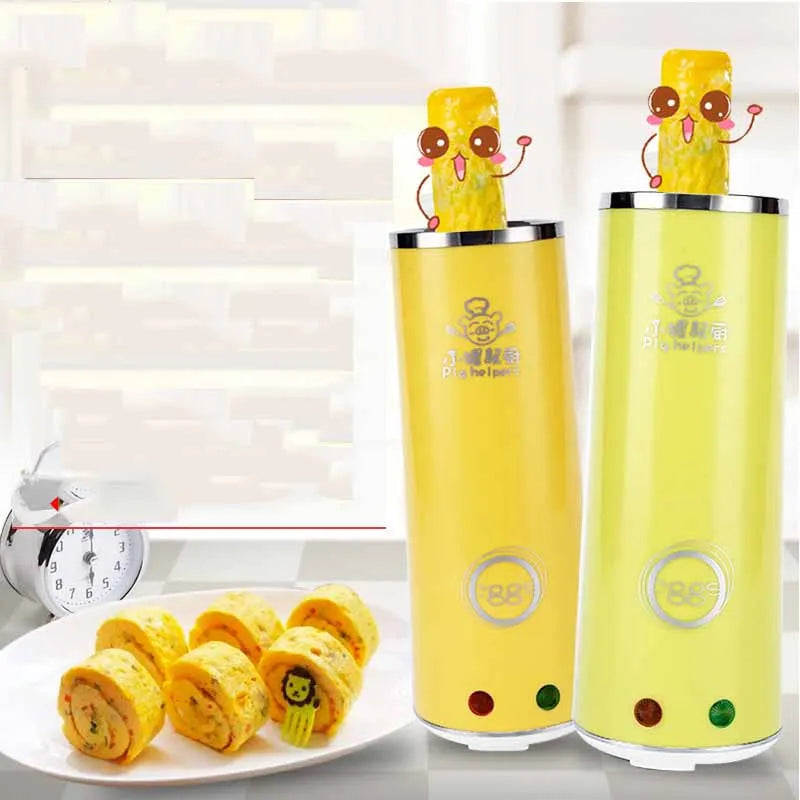Breakfast Maker Mini Electric Egg Roll Maker Machine Automatic Multifunction Omelette Sausage Egg Boiler Cooker Rotolo di uova - Merit Sell
