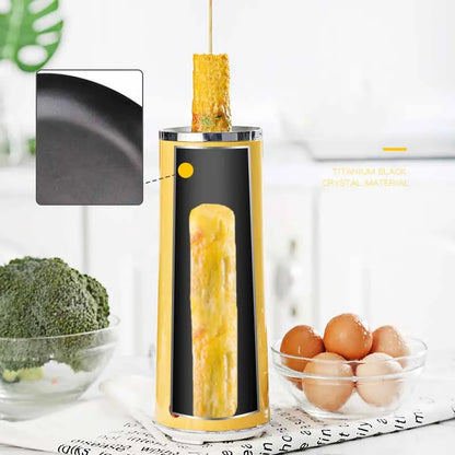 Breakfast Maker Mini Electric Egg Roll Maker Machine Automatic Multifunction Omelette Sausage Egg Boiler Cooker Rotolo di uova - Merit Sell