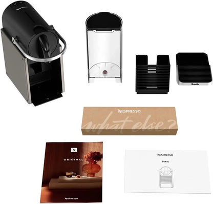 Breville-USA BEC420TTN1AUC1 Pixie Espresso Machine, Titan - Merit Sell