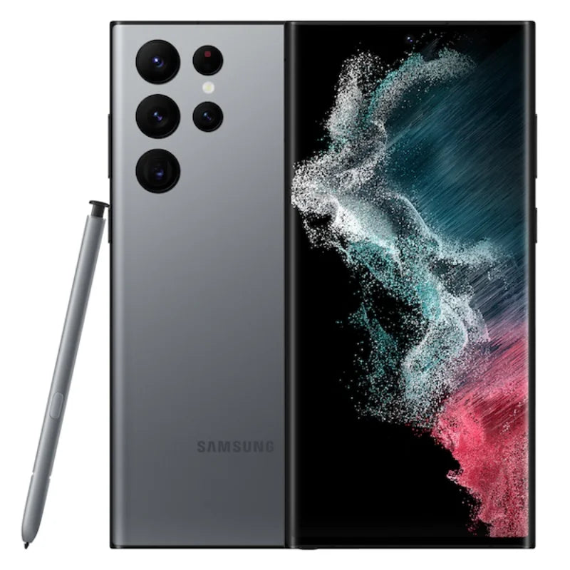 C Samsung Galaxy S22 Ultra 5G S908U S22U 6.8" ROM 128GB/256/512GB RAM 8GB/12GB Snapdragon 8 NFC S Pen Unlocked Smart Cell Phone - Merit Sell