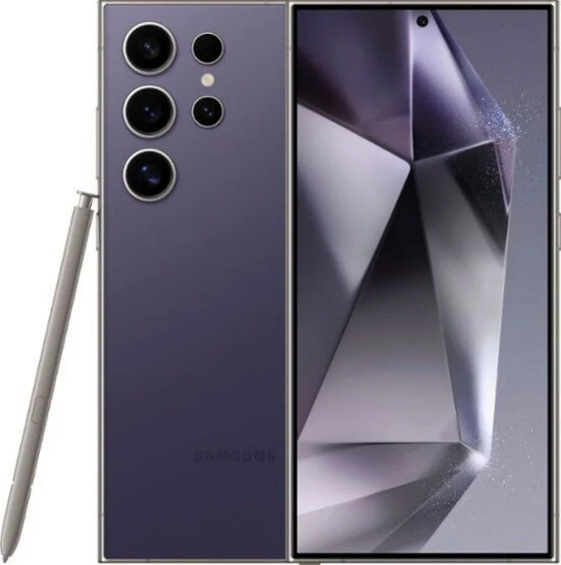 C Samsung Galaxy S24 Ultra 5G S928U S928B ROM 256/512GB/1TB RAM 12GB IM Free Original AI Cell Phone Virtually New - Merit Sell
