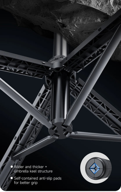 C17 Tripod 360°Auto-Rotation AI Tracking Remote Control Bluetooth Shooting Quadrapod Selfie Stick Stabilizer Optional Fill Light - Merit Sell