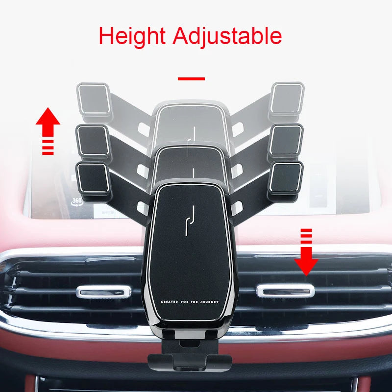 Car Mobile Phone Holder Air Vent Clip Mount Phone Holder for MG HS Accessories 2018 2019 2020 2021 - Merit Sell