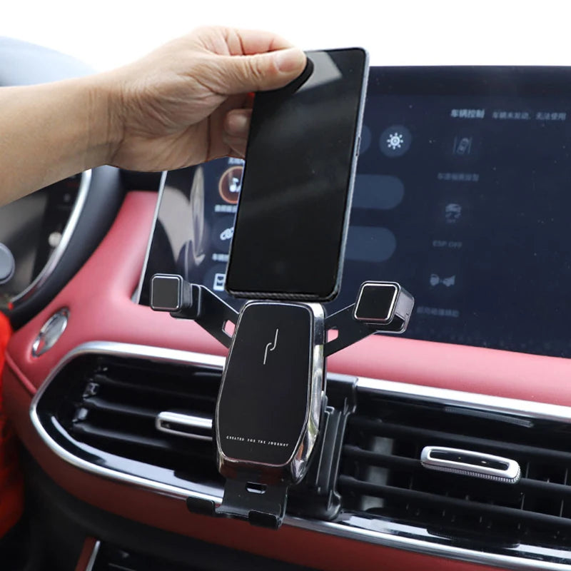 Car Mobile Phone Holder Air Vent Clip Mount Phone Holder for MG HS Accessories 2018 2019 2020 2021 - Merit Sell