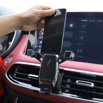 Car Mobile Phone Holder Air Vent Clip Mount Phone Holder for MG HS Accessories 2018 2019 2020 2021 - Merit Sell