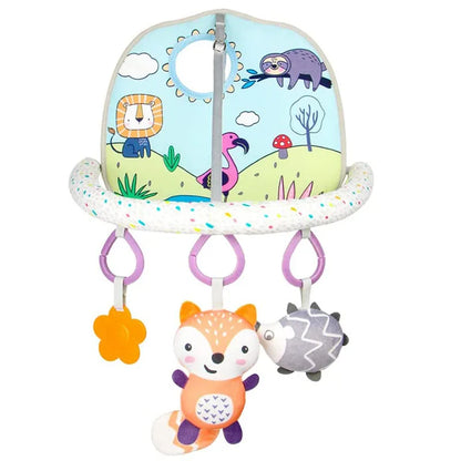 Car Seat Toys for Baby Infant Activity Center Carseat Toys Baby Crib Stroller Hanging Rattles Toys Baby Sensory Toys 0 12 Months - Merit Sell