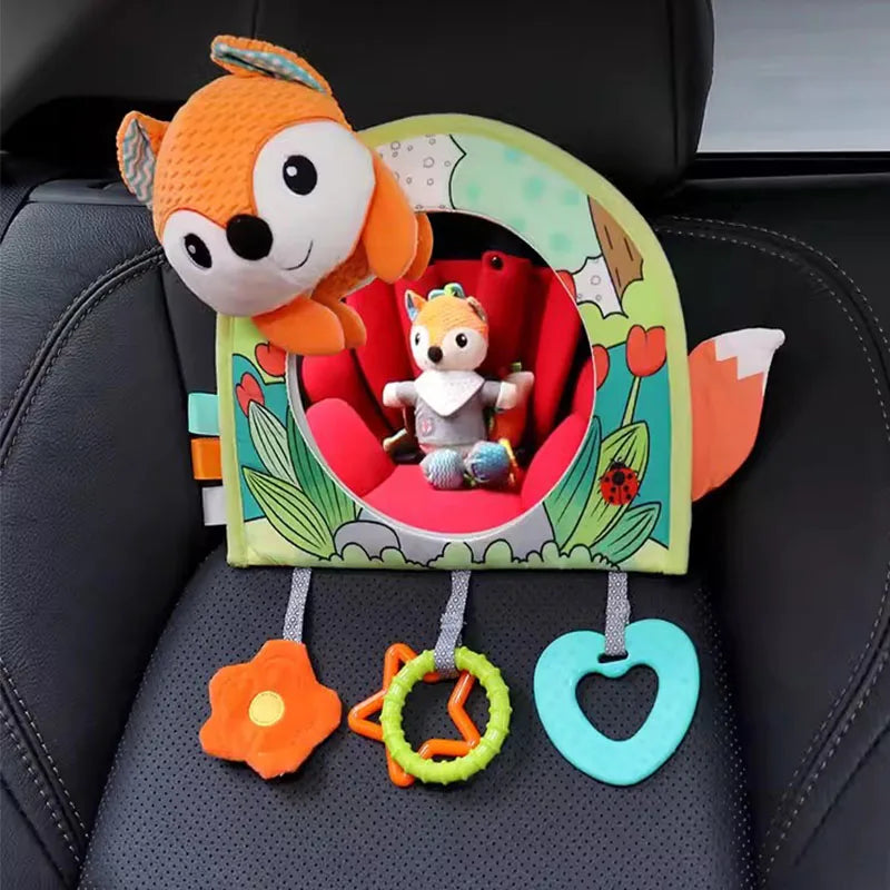 Car Seat Toys for Baby Infant Activity Center Carseat Toys Baby Crib Stroller Hanging Rattles Toys Baby Sensory Toys 0 12 Months - Merit Sell