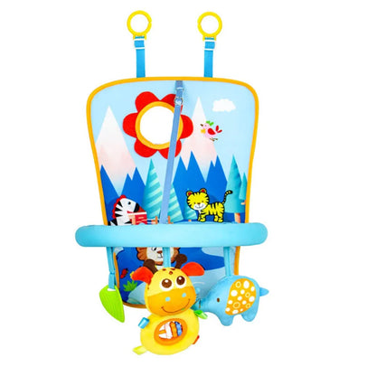 Car Seat Toys for Baby Infant Activity Center Carseat Toys Baby Crib Stroller Hanging Rattles Toys Baby Sensory Toys 0 12 Months - Merit Sell