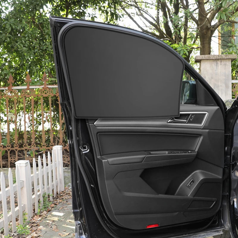 Car Side Window Sun Shade Magnetic UV Blocking Car Curtain Summer Anti-Glare Sun Protection Auto Sunshade for Personal Privacy - Merit Sell