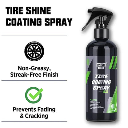 Car Tyre Gloss 50/100ML Tire Coating Spray Hydrophobic Sealant Wax For Car Auto Tire Refurbishing Agent Cleaner Coating Spraying - Merit Sell
