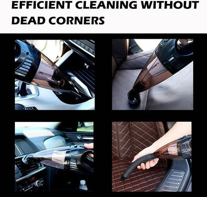 Car Vacuum Cleaner-High-Power 12V Handheld Portable with Wired Design-Removes Dust,Food, Sand,and Dog Hair-Perfect for Cars - Merit Sell