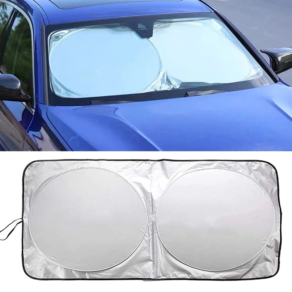 Car Windshield Sun Shade Front Window Sunshade For BMW For Mercedes Benz For Audi For All Cars - Merit Sell