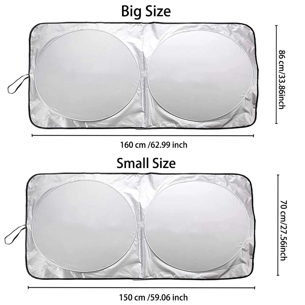 Car Windshield Sun Shade Front Window Sunshade For BMW For Mercedes Benz For Audi For All Cars - Merit Sell