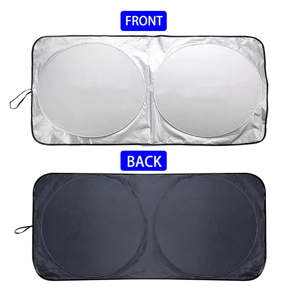 Car Windshield Sun Shade Front Window Sunshade For BMW For Mercedes Benz For Audi For All Cars - Merit Sell