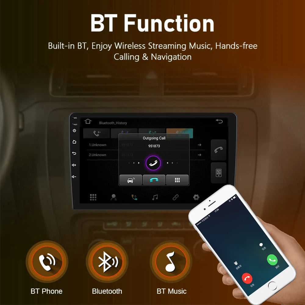 Carplay Android Auto for Toyota Corolla E140/150 2006 2007-2013 Multimedia Automotive Subwoofer Autoradio Android DSP 4G - Merit Sell