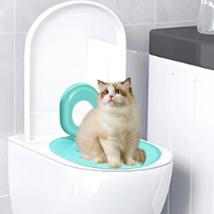 Cat Toilet Trainer Sand Box Cat Trainer Reusable Urinal Seat Potty Cat Hygiene Trainer For Pet Care Train Your Cat To Use The - Merit Sell
