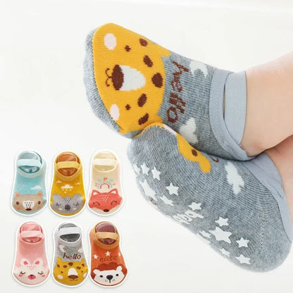Children Ankle Socks Boys Girls Trampoline Socks Cotton Soft Baby Comfortable Boat Sock Kids Floor Sport Clothing Accessories - Merit Sell