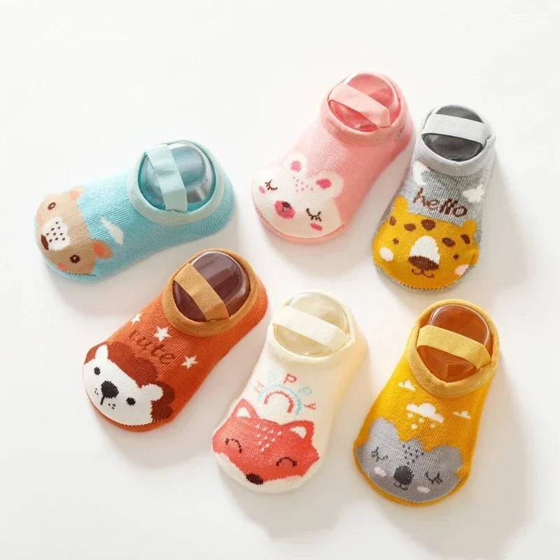 Children Ankle Socks Boys Girls Trampoline Socks Cotton Soft Baby Comfortable Boat Sock Kids Floor Sport Clothing Accessories - Merit Sell